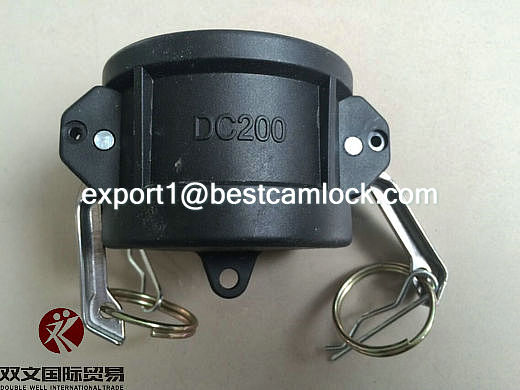 Handle: Brass & stainless steel black PP camlock couplings